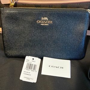 Coach new black wristband